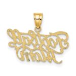 14K FOOTBALL MOM Charm - Image 4