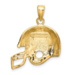 14k Football Helmet Pendant - Image 3