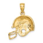 14k Football Helmet Charm - Image 4