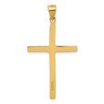 14k Polished Cross Pendant - Image 3