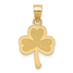 14k 3-Leaf Clover Pendant