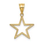 14k Star Charm - Image 3