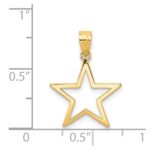 14k Star Charm - Image 4