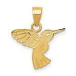 14k Hummingbird Pendant