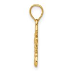 14k Dragonfly Pendant - Image 2