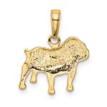 14k Bulldog Charm - Image 3