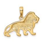14k Lion Charm - Image 3