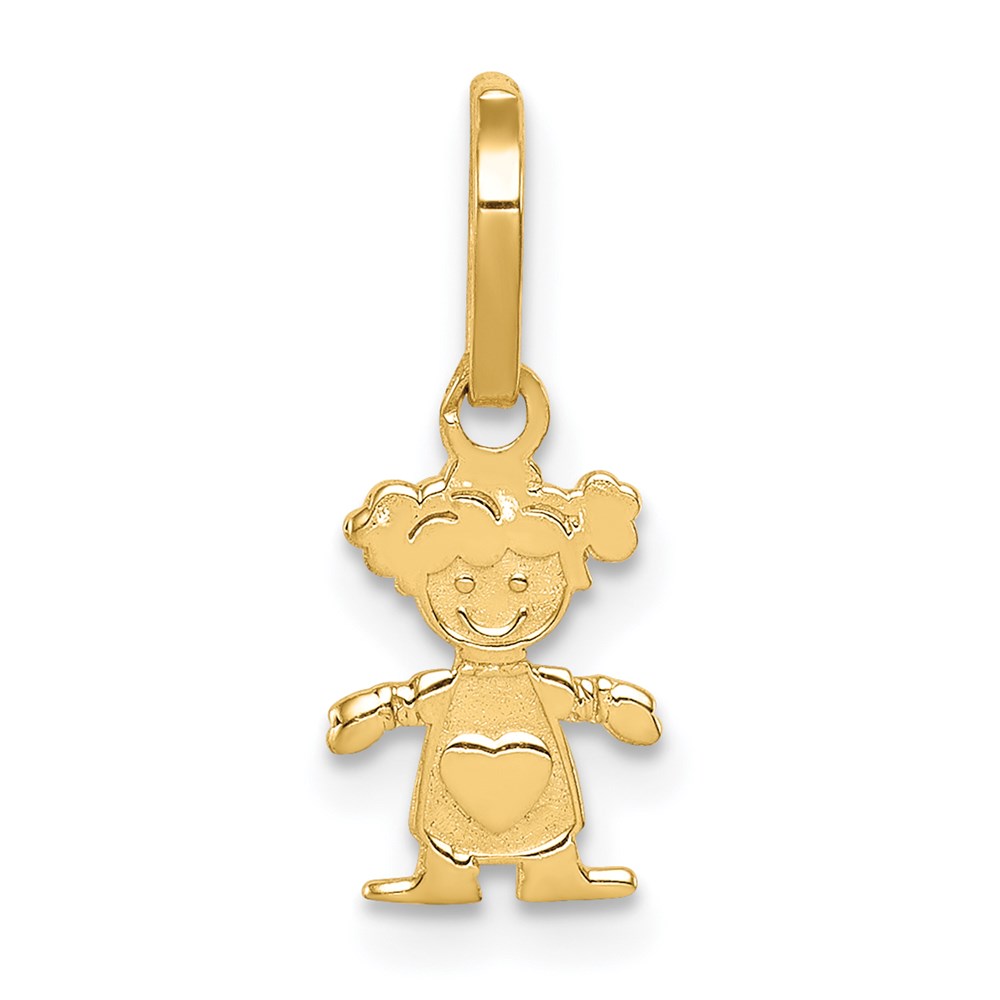 K5807.jpg 14k Polished Little Girl Pendant - Image 1