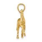 14K 3-D Horse Charm - Image 2