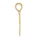 14K Cut-Out Butterfly Charm - Image 2