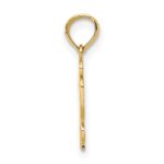 14K I HEART Butterfly Charm - Image 2