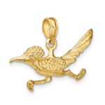14K 3-D Road Runner Charm - Image 5