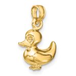 14K 3-D Duckling Charm - Image 5