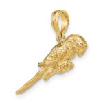 14K 3-D Parrot Charm - Image 5