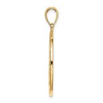 14K Enamel Sea Turtles In Circle Charm - Image 2