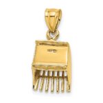 14K 3-D Cranberry Scoop Charm - Image 5