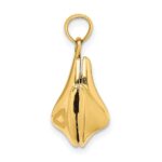14K 3-D Opens Fortune Cookie Charm - Image 2