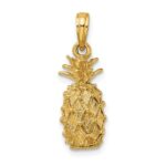 14K 3-D Pineapple Charm - Image 4