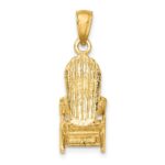 14K 3-D Beach Chair Charm - Image 4