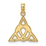 14k Small Celtic Trinity Knot Charm - Image 4