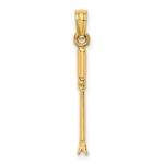 14K 3-D Weeding Garden Tool Charm