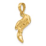14K 3-D Cowboy Boot Charm - Image 5
