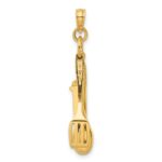14K 3-D Moveable Spatula, Spoon, and Knife Charm - Image 4