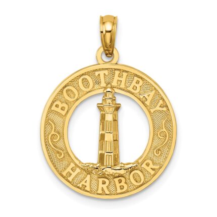 14K BOOTHBAY HARBOR Lighthouse Charm