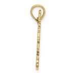 14K Cut-Out Lighthouse with Waves Charm - Image 2