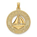 14K ANNAPOLIS MD Sailboat Charm