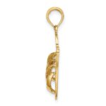 14K TURKS AND CAICOS Double Flip-Flop Charm - Image 2
