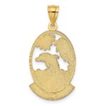 14K JAMAICA with Dolphin Sunset Scene Charm - Image 4