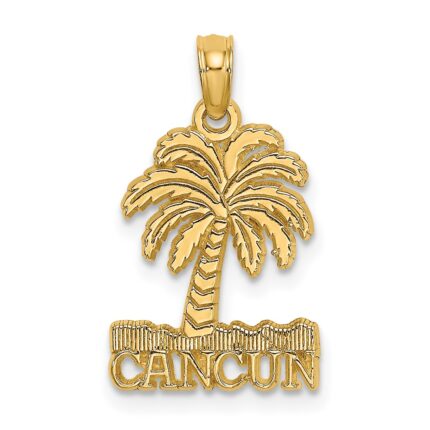 14K CANCUN Under Palm Tree Charm