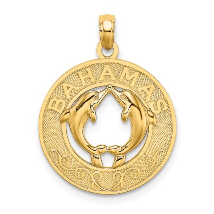 14K BAHAMAS Dolphin Charm