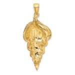 14K Wentletrap Shell Charm - Image 4