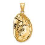 14K Abalone Shell Charm - Image 4