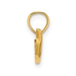 14K Polished Mini Dolphin Charm - Image 2