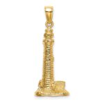 14K 3-D Cape May Lighthouse Charm - Image 4