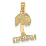 14K HAWAII Palm Tree Charm - Image 4