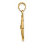 14K Cut-Out Sand Dollar Charm - Image 2