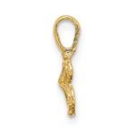 14K Mini Starfish with Fixed Bail Charm - Image 2