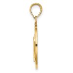 14K BARBADOS with Trident Spear Circle Charm - Image 2