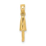 14K 3-D Buoy Charm