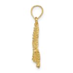 14K Textured Starfish Charm - Image 2