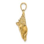14K Conch Shell Charm - Image 2