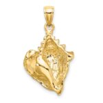 14K Conch Shell Charm - Image 4