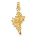 14K 3-D Conch Shell Charm - Image 4