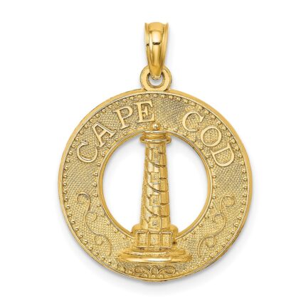 14K CAPE COD Lighthouse Charm