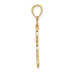 14K Cross Cut-Out and Polished Cross Charm - Image 2