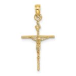 14K INRI Crucifix Charm